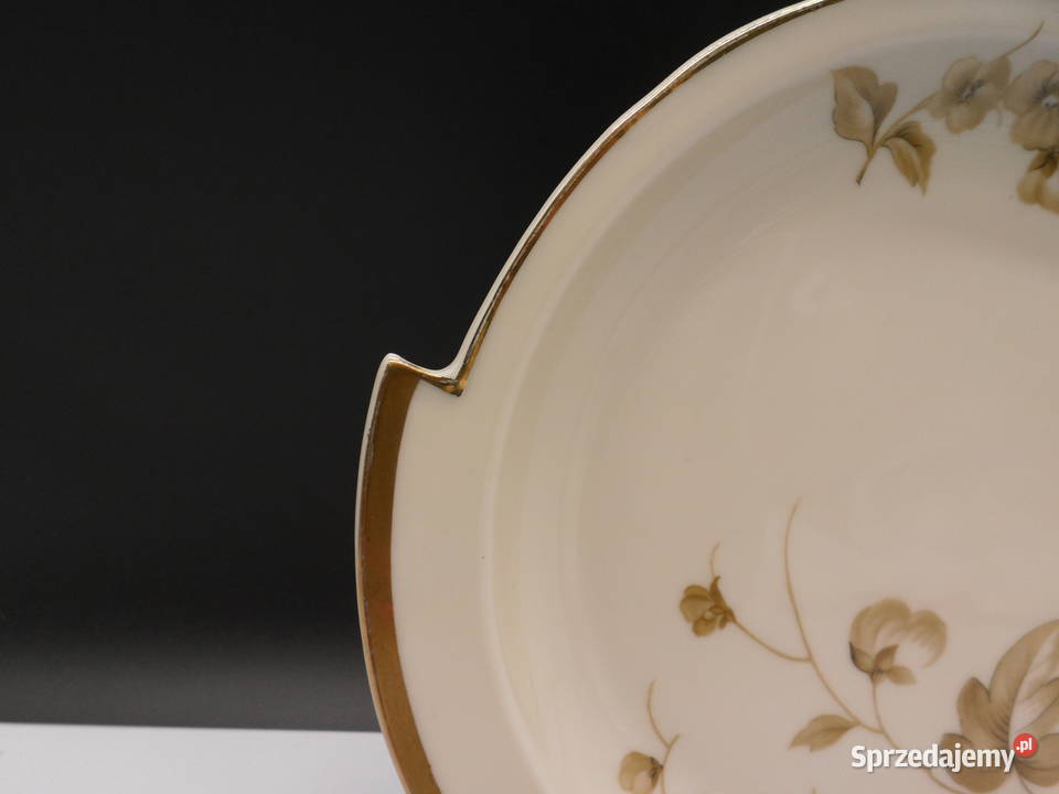 Elegancka Patera Porcelanowa Motyw Jesienny Raszków