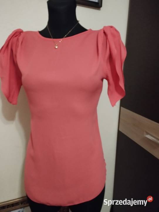 Koralowa różowa letnia bluzka Atmosphere 4042 różowy