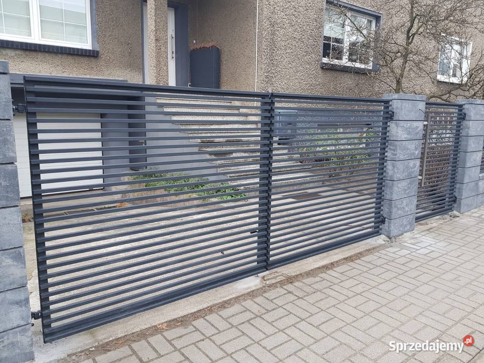 Brama przesuwna 400x120 GOLD 23 ogrodzenia bramy Ostrów Wielkopolski