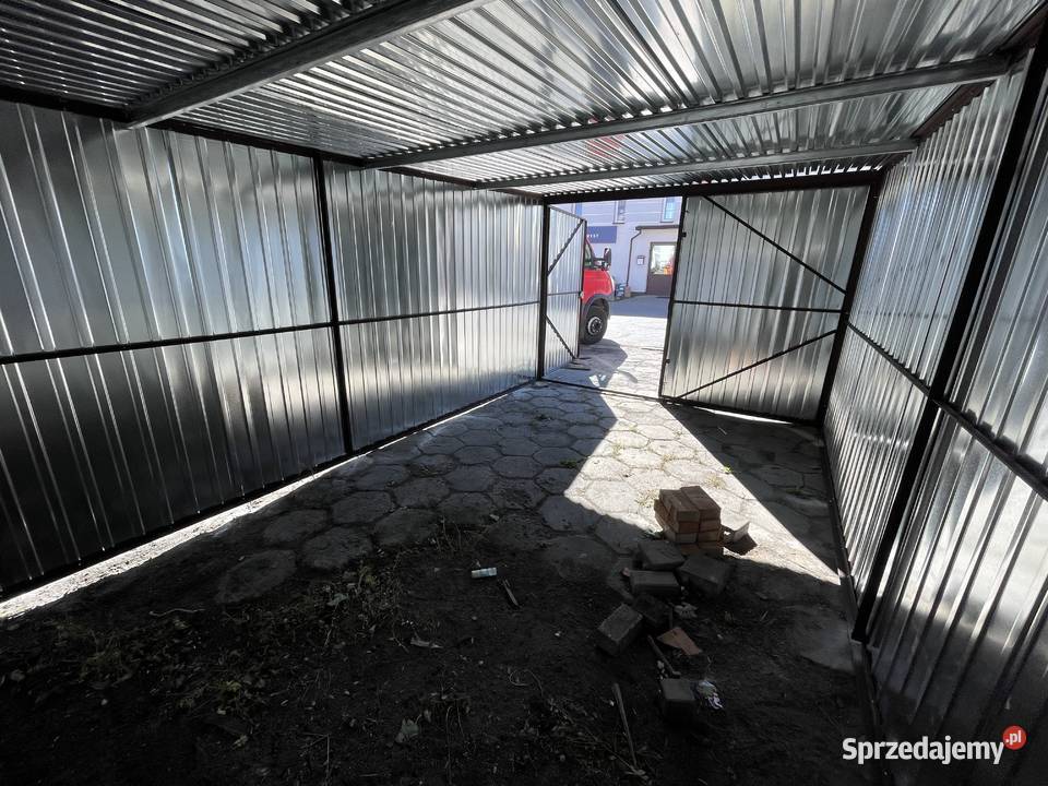 3x5 Garaż Blaszany Blaszak Garaże MODEL 2025 3x6 Prażmów