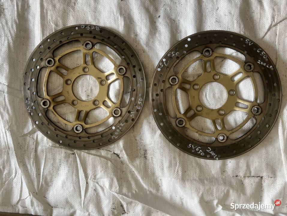 Tarcza hamulcowa przód Komplet Suzuki SV 650v