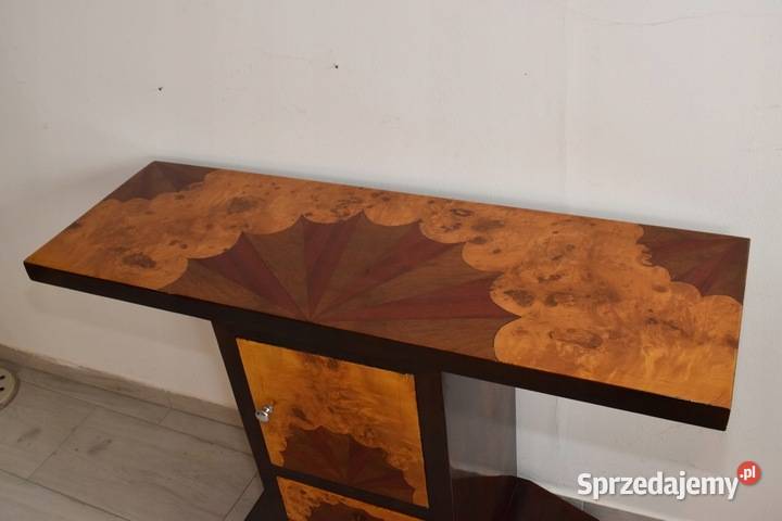 Drewniana Komoda Konsola Szafka Art Deco Szafa Komody małopolskie Kraków