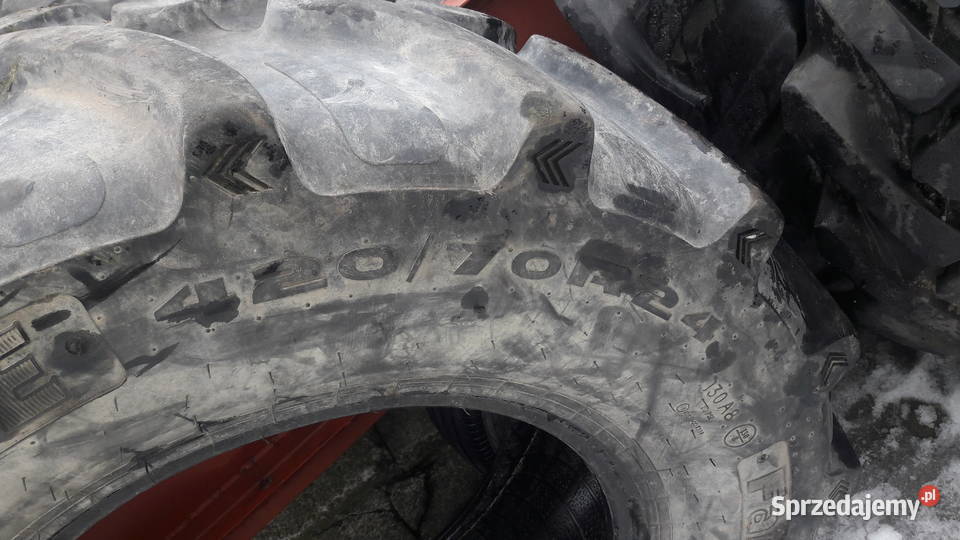 Sprzedam oponę 42070 r24 Opony rolnicze małopolskie