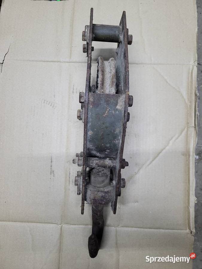 Zblocze dzwigowe bloczek na linkę hak sprzedam