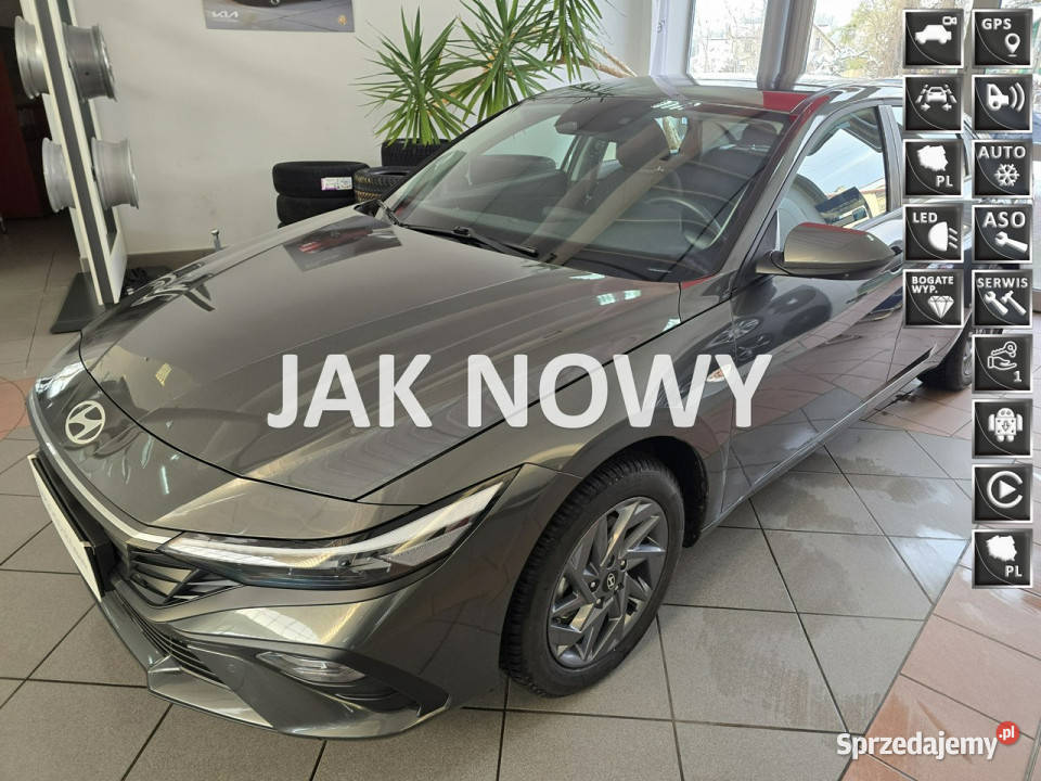 Hyundai Elantra Gwarancja Pierwszy właściciel światła do jazdy dziennej Tarnów