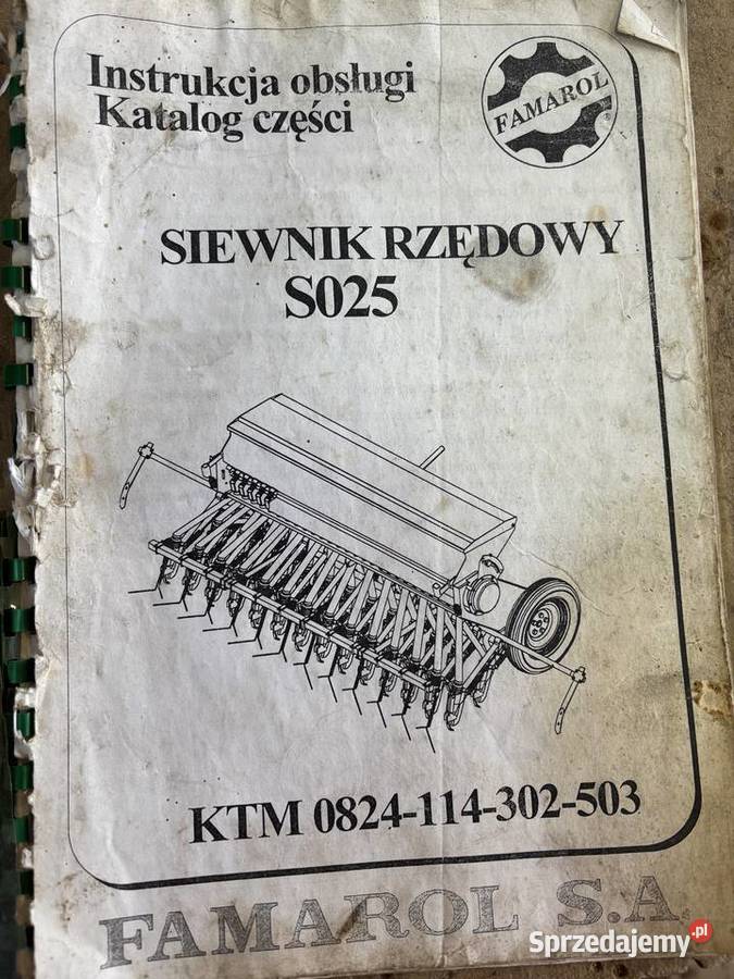 Siewnik famarol 27m Piotrowice