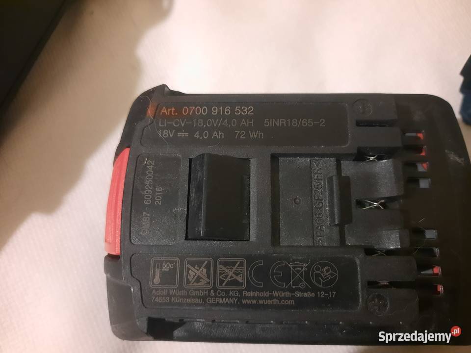 Wiertarko wkrętarka akumulator GSR 18V55 BOSCH lubuskie Gubin