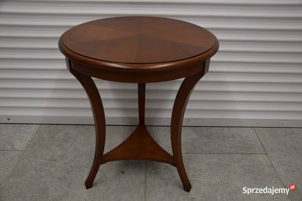 stolik z drewna orzechowego nowy