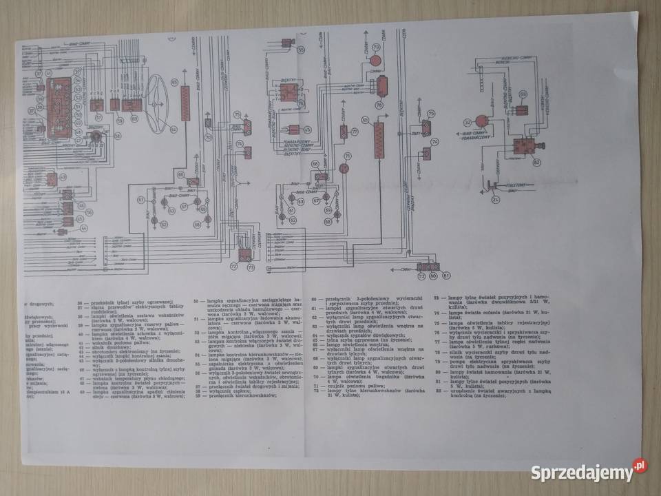Schemat Instalacji Elektrycznej samochodu Polski