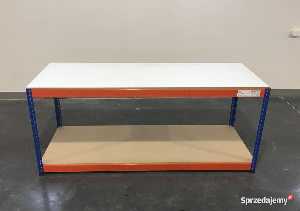 Stół Roboczy do warsztatu WYTRZYMAŁY ŁATWY Magazynowanie Białystok