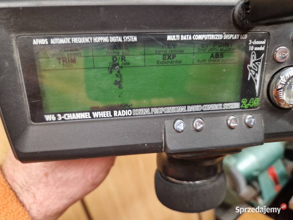 Nadajnik Sterownik Ansmann Racing W6 Szczebrzeszyn sprzedam