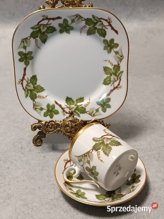 HACKEFORS Winorośl Trio Filiżanka Śniadaniówka zachodniopomorskie Stargard