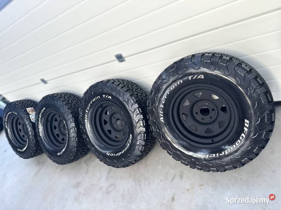 Komplet Kół OffRoad Felgi stalowe 16 Opony Pasłęk sprzedam