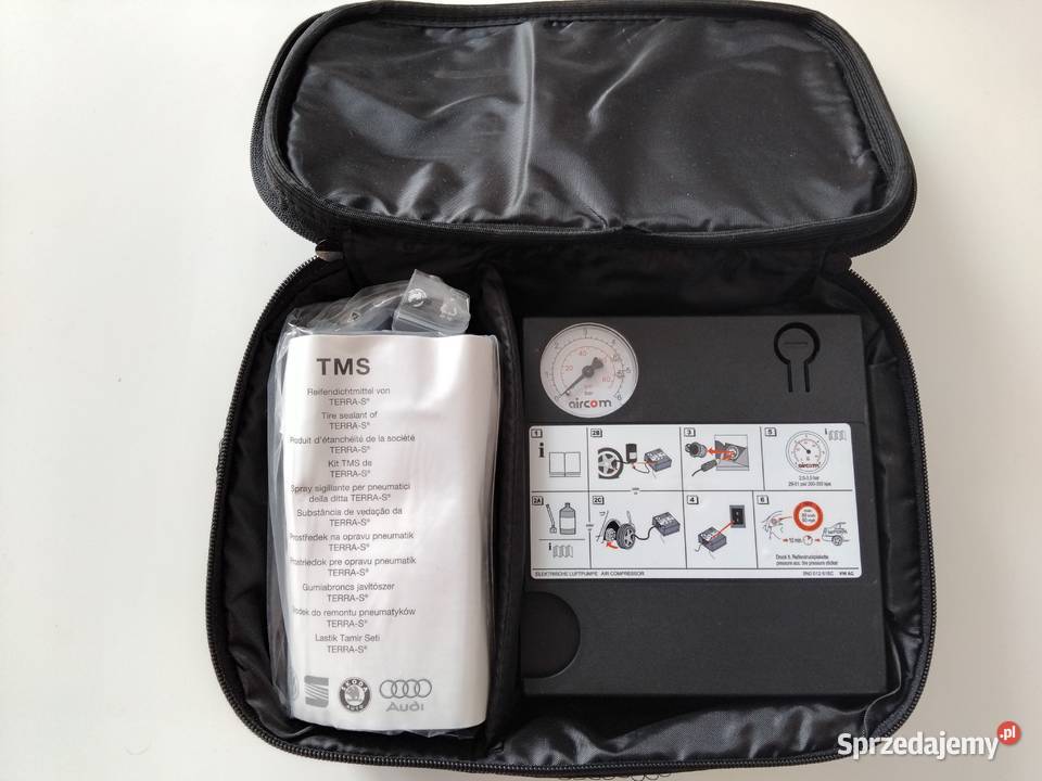 VW Caddy Zestaw Naprawczy Kompresor Klej 2K0 601 Ostroróg