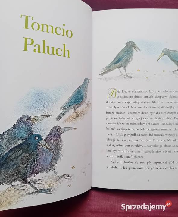 Baśnie świata Tomcio Paluch i inne baśnie GW ISBN 9788328018846 wielkopolskie Koźminek