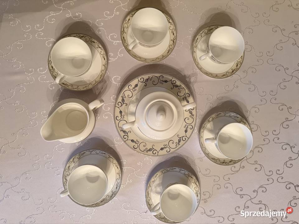 Serwis Kawowy Casalino Bone China 18 Elementów Czerwionka-Leszczyny sprzedam