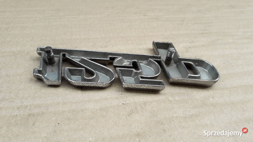 Fiat 125p chromowany znaczek metalowy emblemat osobowe Karoseria wielkopolskie Leszno