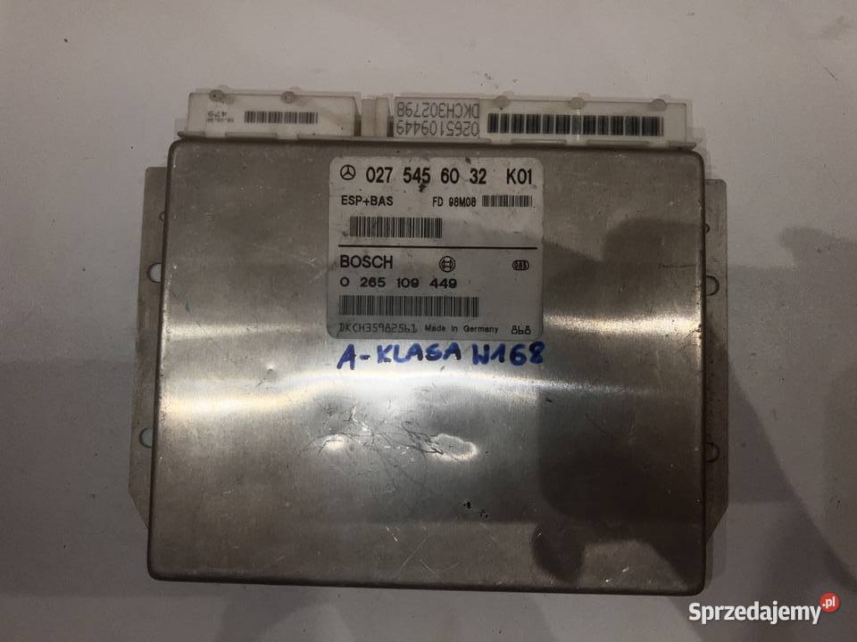 sterownik esp mercedesbenz aklasa w 168 osobowe wielkopolskie Ostrów Wielkopolski