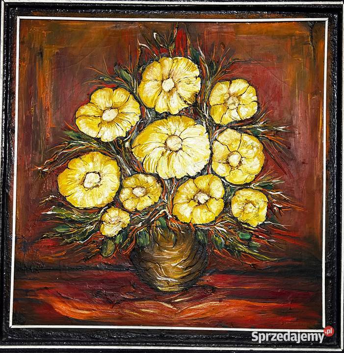 Obraz olejny z efektem 3D 75x75 Pozostałe mazowieckie Warszawa