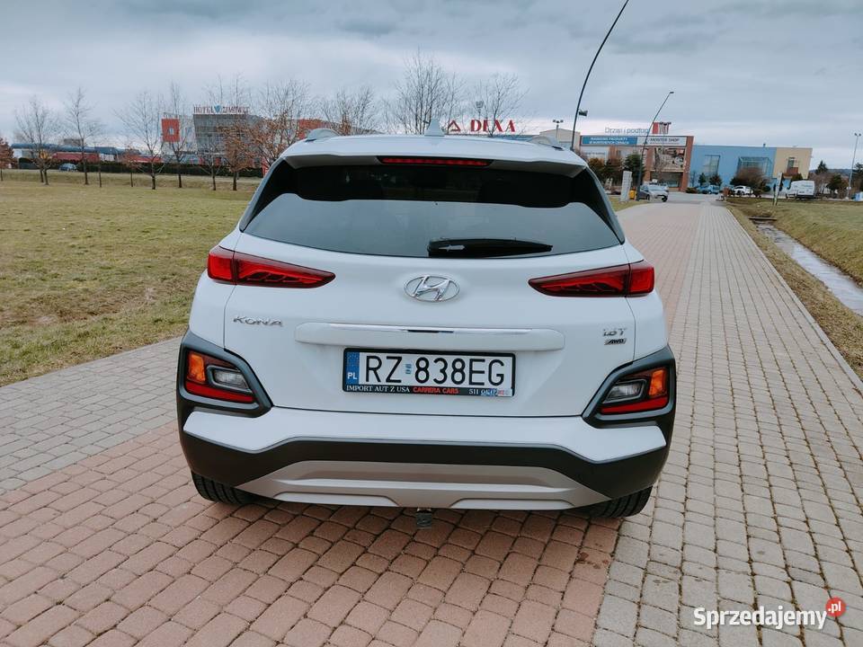 HYUNDAI KONA 16 T AWD LIMITED 2020R 4x4 Rzeszów sprzedam