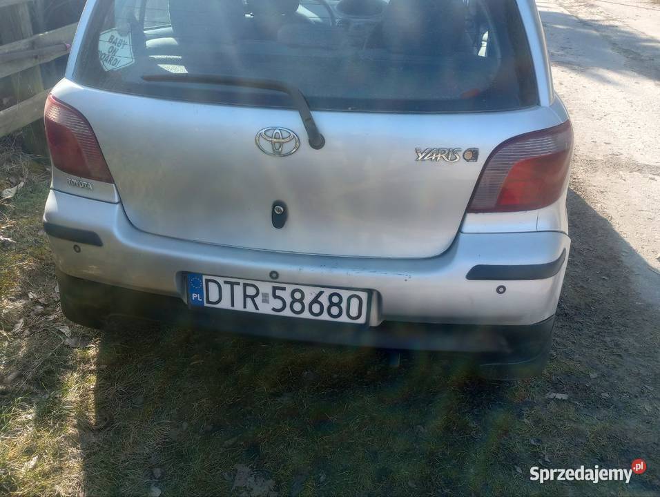 Sprzedam Toyota Yaris 13 automat 2000 sprawna Trzebnica