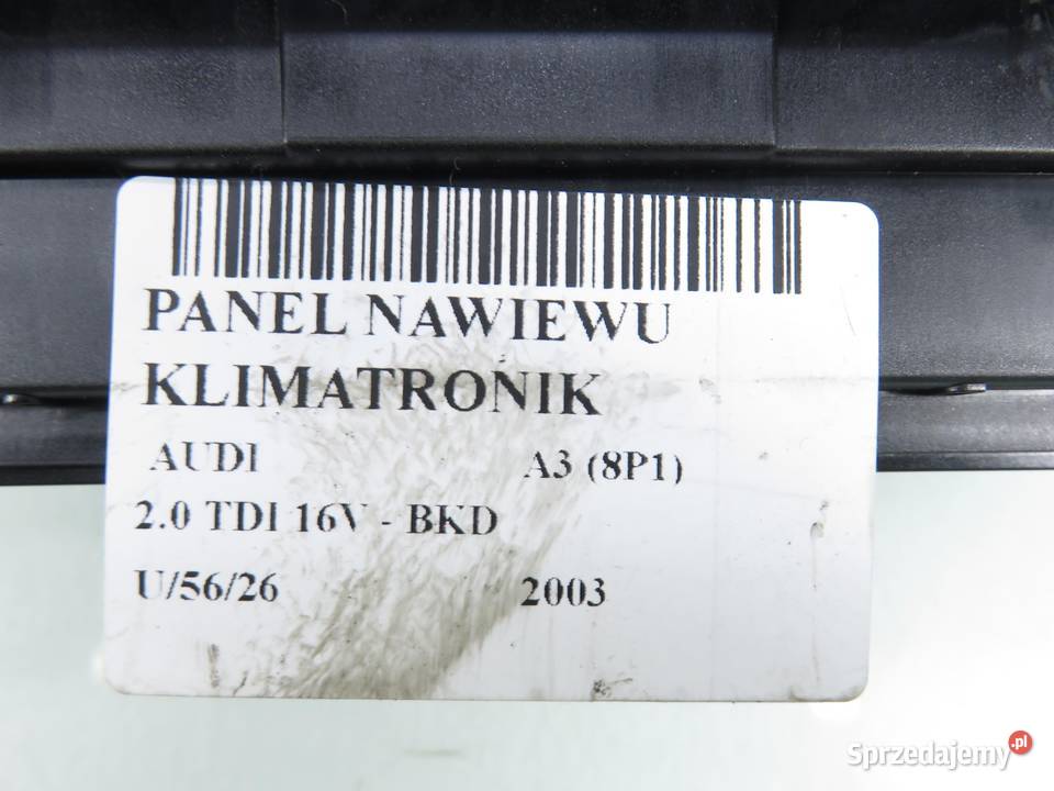 KLIMATRONIK AUDI A3 8P1 8P0920043