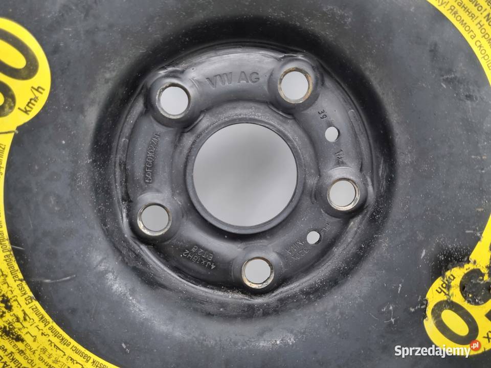 KOŁO DOJAZDOWE ZAPASOWE Audi Q3 Vw Passat B8 Chełm sprzedam