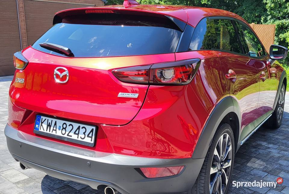 MAZDA CX3 20 2019 71TKM 2XKOŁA FULL benzyna Spytkowice