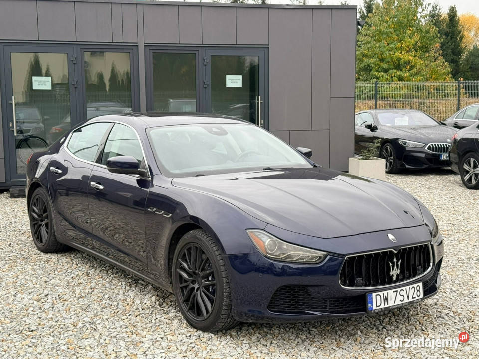 Maserati Ghibli 30 V6 410 SQ4 4x4 2017r kamera 4/5 dolnośląskie