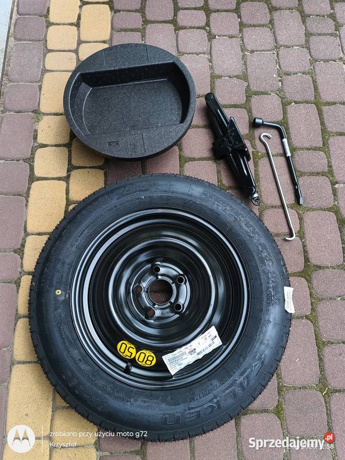 Koło dojazdowe + lewarek