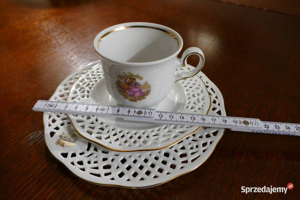 Trio porcelanowe firma Goldberg Słupsk sprzedam