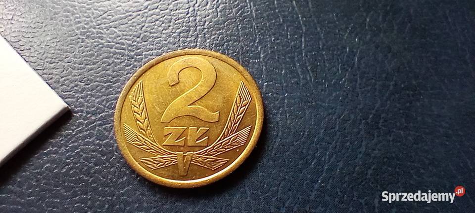 Stare monety 2 złote 1987 PRL Polska cudo Numizmatyka Lesko