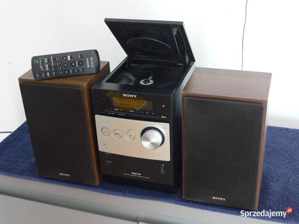 Wieża Sony HCDFX200 pil USB mp3 CD RDS AUX Wieże i miniwieże Jasło sprzedam