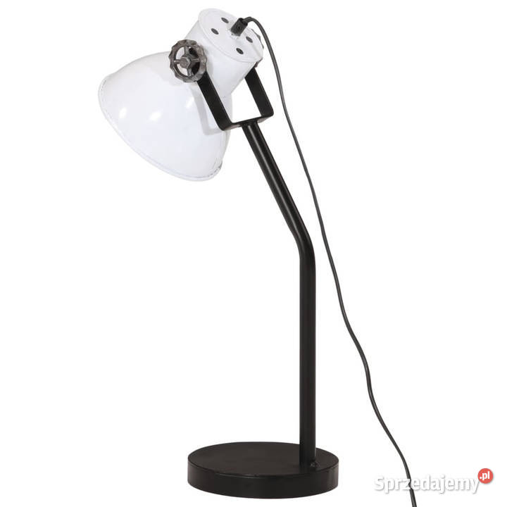 Lampa stołowa 25 W biała 17x17x60 E27 WM371886 mazowieckie sprzedam