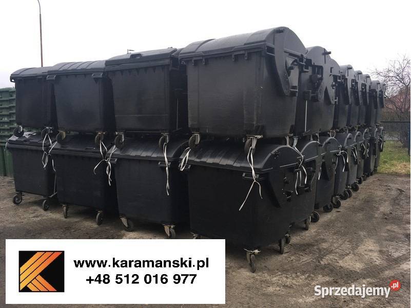 pojemniki na odpady komunalne 240 L używane hurt Zbiorniki Szczecin sprzedam