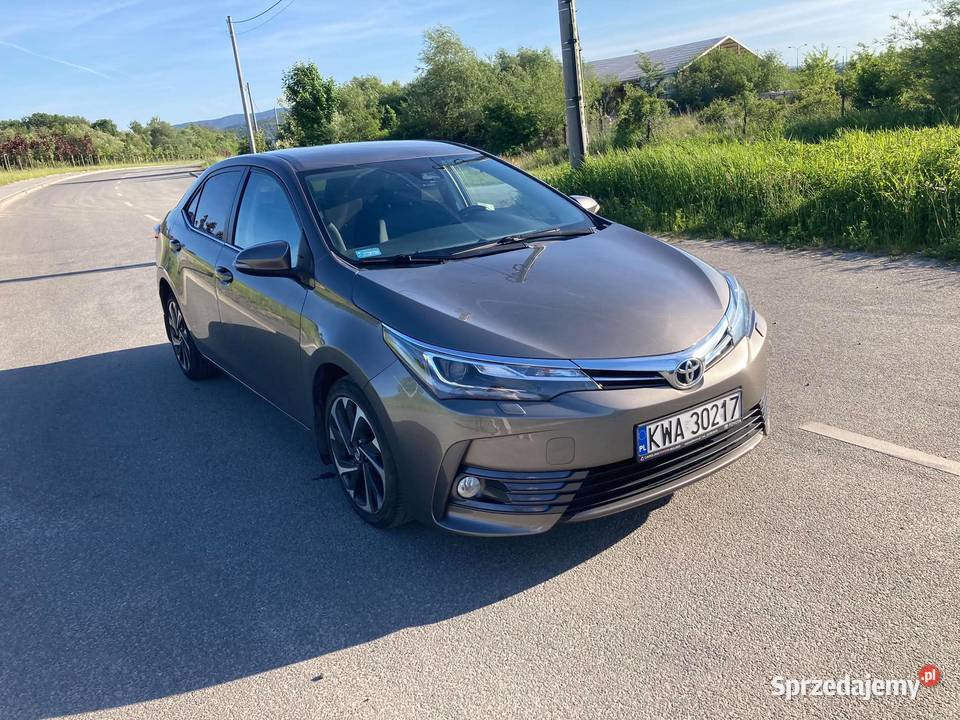 Toyota Corolla benzyna LPG 2017 nieuszkodzony Wadowice sprzedam