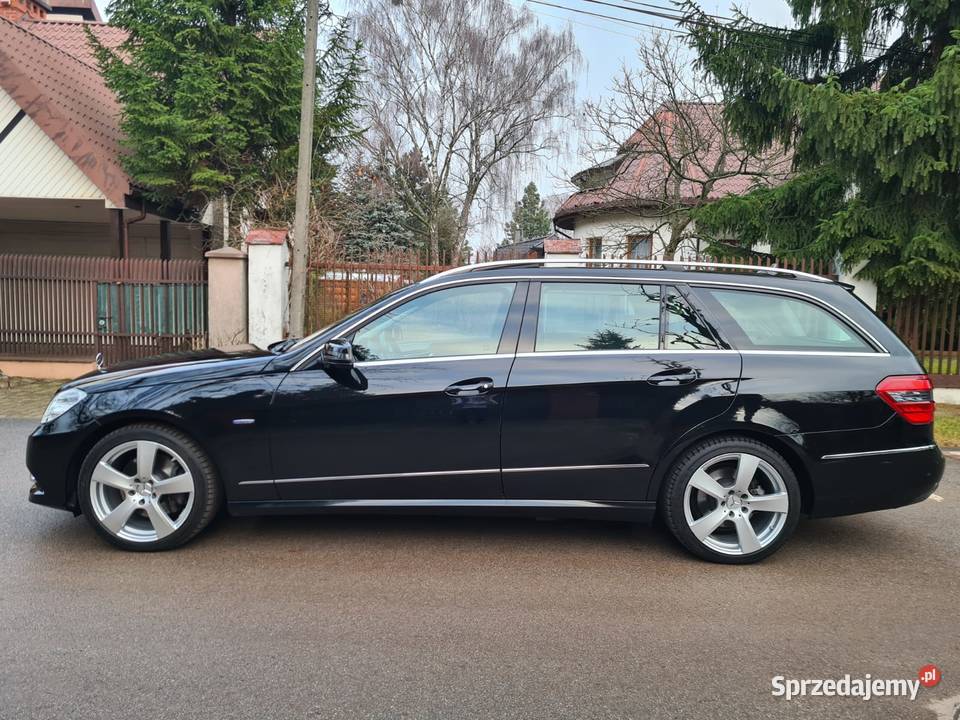 MercedesBenz Eklasa W212 35 350 T 4Matic V6 306 napęd 4x4 mazowieckie Warszawa
