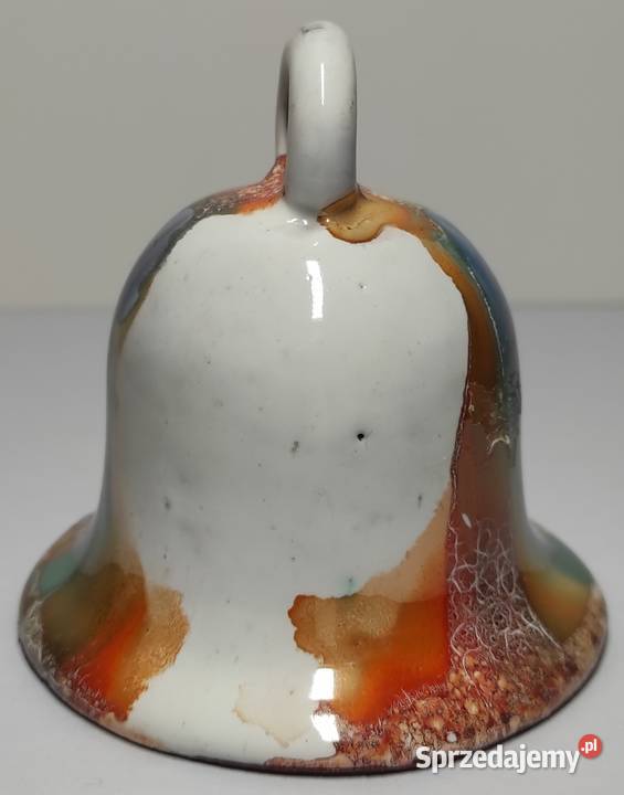 Dzwonek ceramiczny dzwon ceramika dzwoneczek Antyki, Sztuka, Kolekcje Warszawa