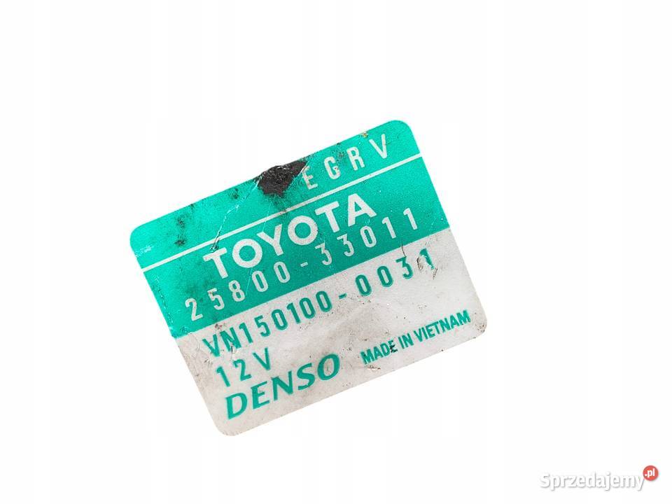 ZAWÓR EGR Toyota Yaris Auris Corolla 14 D4D osobowe Recyrkulacja spalin EGR Chełm