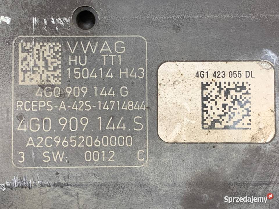 PRZEKŁADNIA KIEROWNICZA MAGLOWNICA AUDI A7 4G