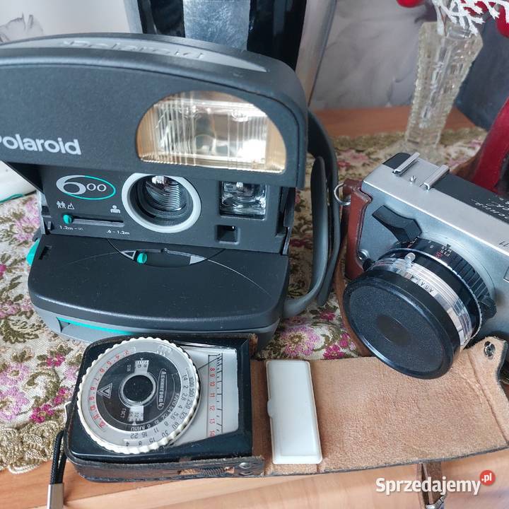 Stare aparaty fotograficzne swiatlomierz łódzkie Skierniewice sprzedam