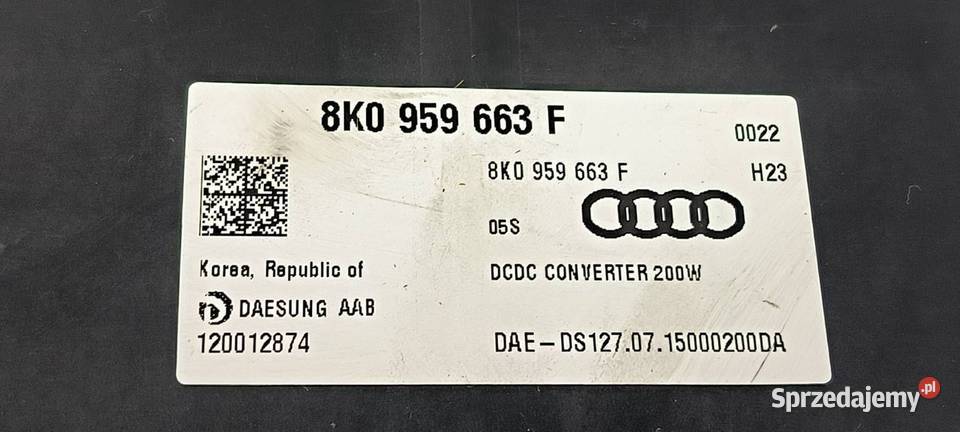MODUŁ AUDI A6 C7 LIFT 8K0959663F