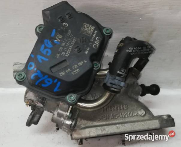 Przepustnica VW 16 20 TDI 04L128063P Zawieszenie silnika świętokrzyskie Suchedniów