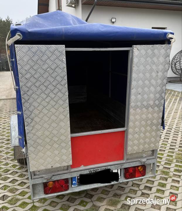 Najazd stalowoaluminiowy do przyczepki Rampy i najazdy podlaskie Sowlany