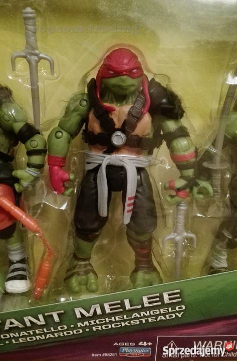 Wojownicze Żółwie Ninja Zestaw Oryginalne Mogilany