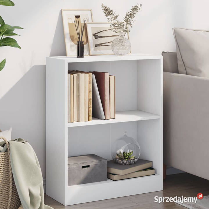 Szafka na książki biała 60x24x76 materiał Warszawa sprzedam