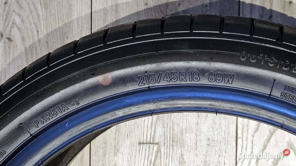 Opony letnie japońskie TOYO PROXES 21545R18 89W 18cale Jankowice sprzedam