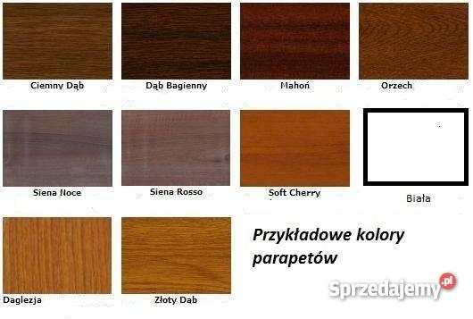 PARAPET 95 1 mb 025 m DĄB na mdf 380 m2 Parapety warmińsko-mazurskie Tołkiny