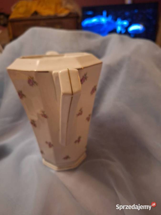 Duży dzbanek Victoria Czechoslovakia Art Deco Wrocław