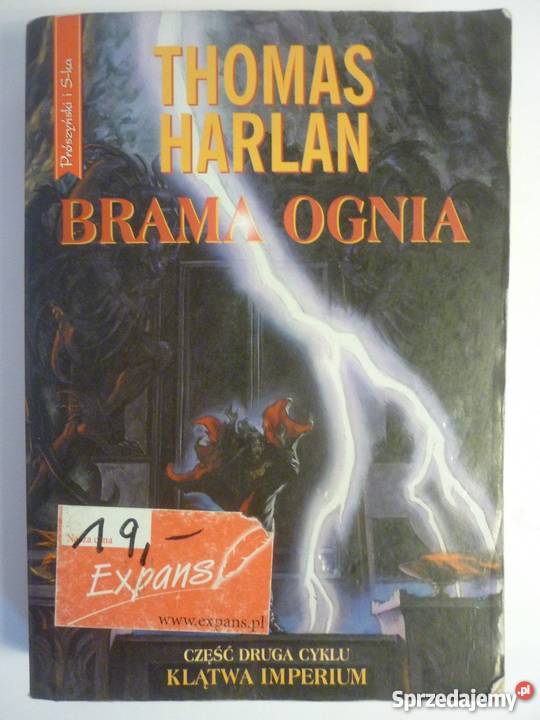 BRAMA OGNIA THOMAS HARLAN wielkopolskie Piła sprzedam